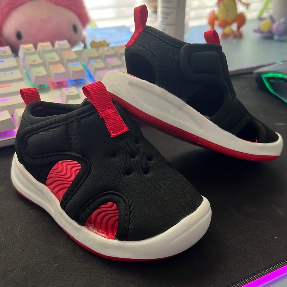 Velcro sandals